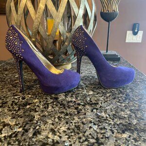 Women's Purple and Blue Courts